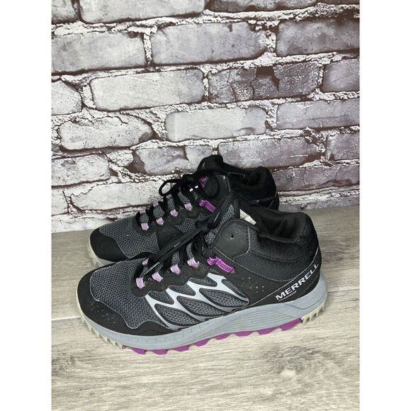 Merrell Wildwood Mid Waterproof Trail Running Hiking Shoes Women 9.5M US J135358 - Picture 16 of 16